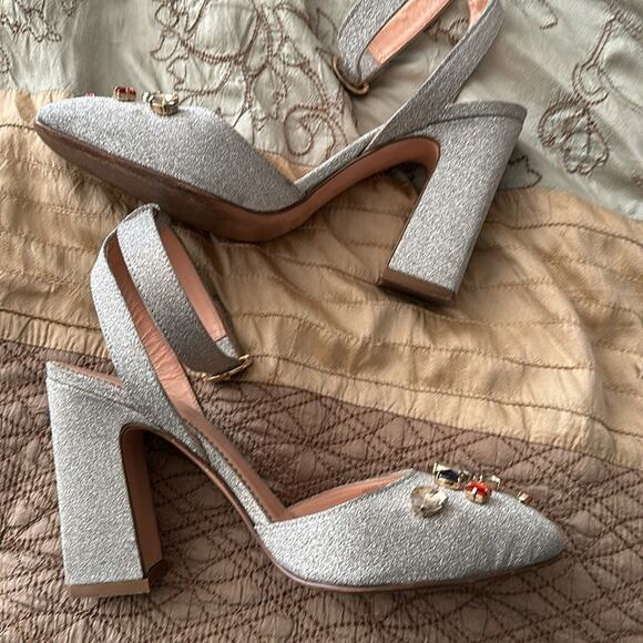 J. Crew | Harlow Ankle Strap Heels Size 6 - Picture 9 of 15